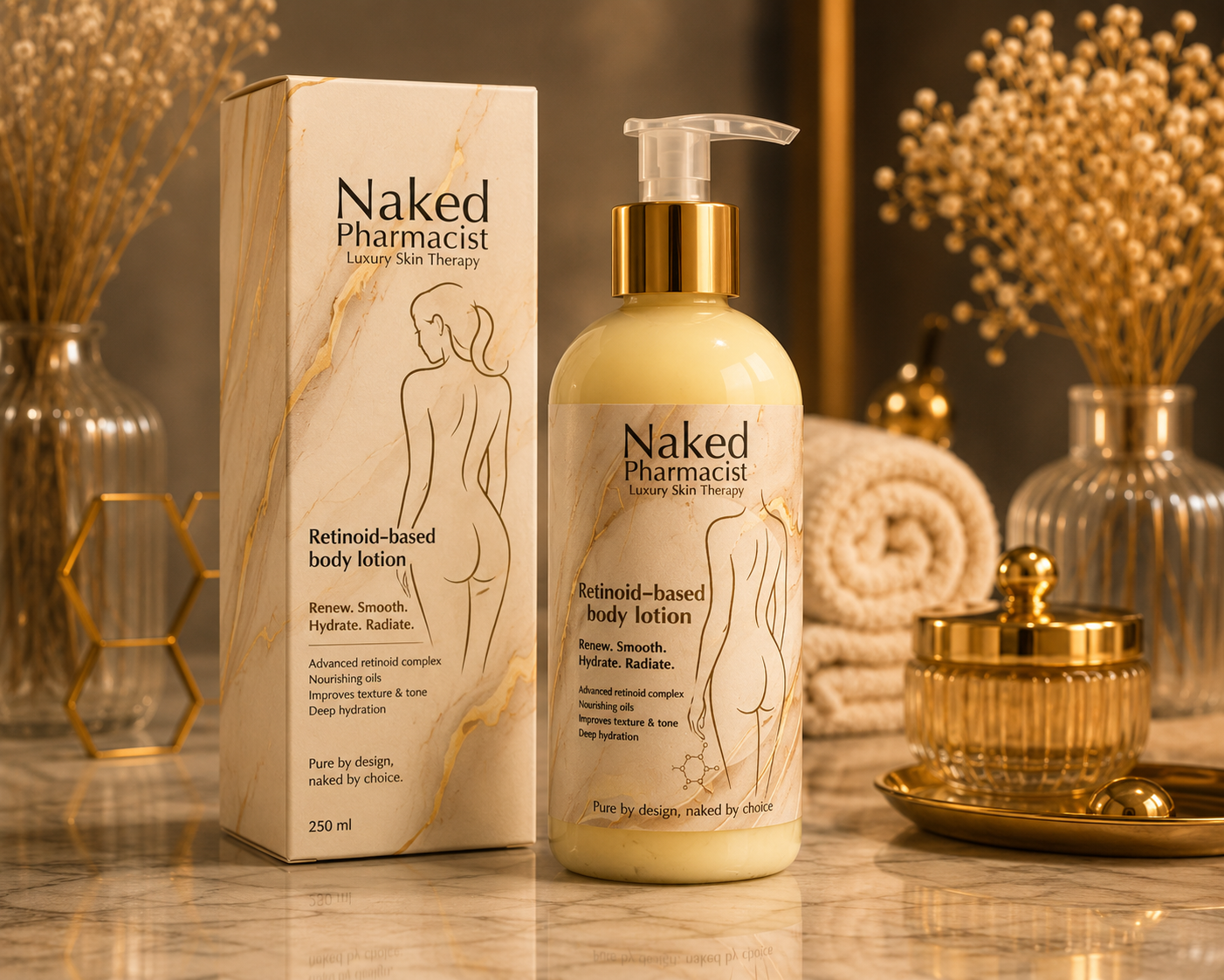 Naked Pharmacist Retinoid-Based Body Lotion