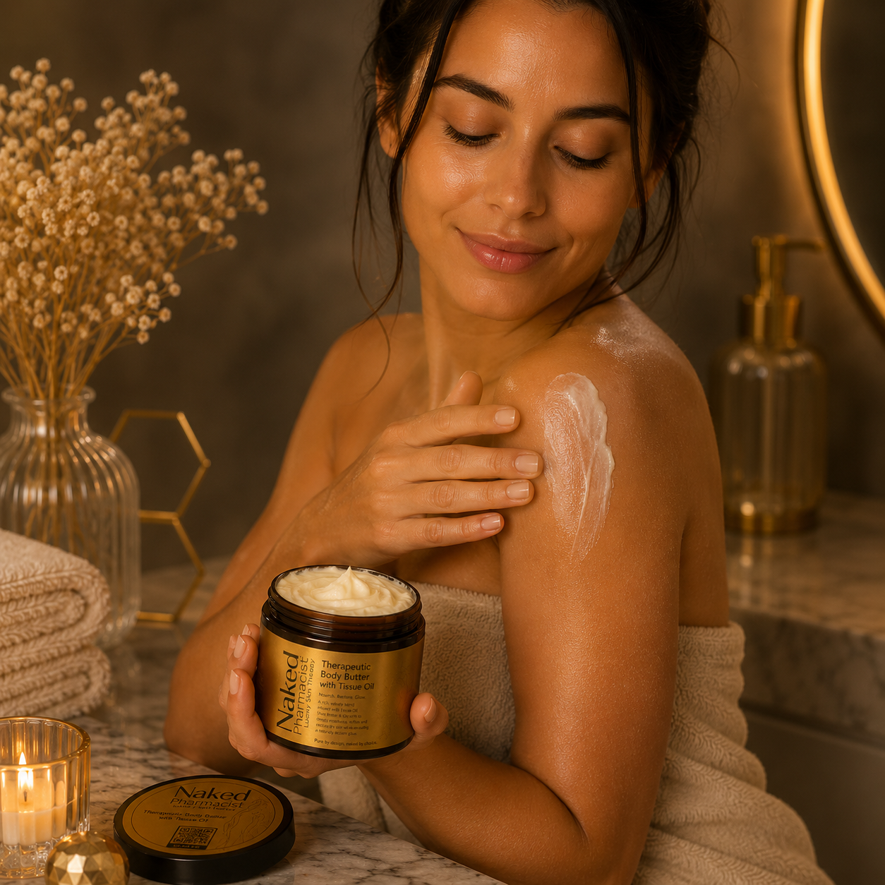 Naked Pharmacist Therapeutic Body Butter with Tissue Oil - Image 3