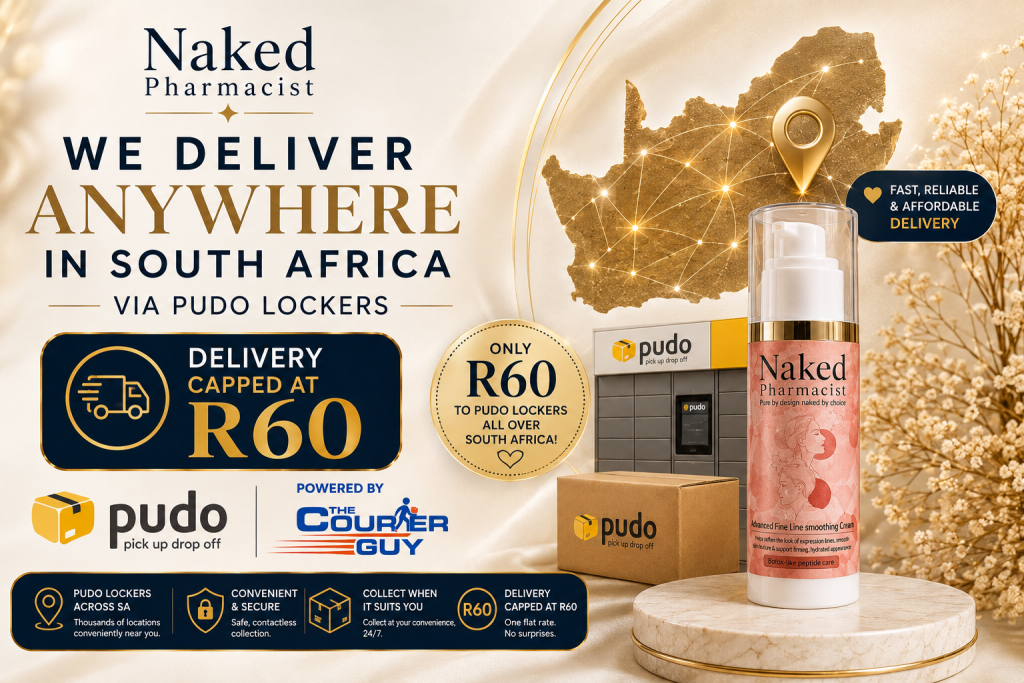 Naked Pharmacist nationwide PUDO delivery